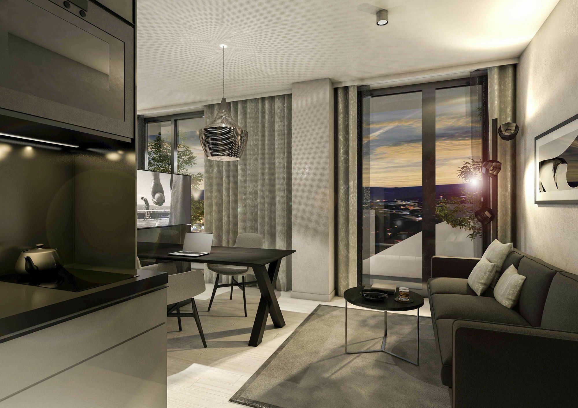 Cloud No7 Apartments Stuttgart Exterior foto