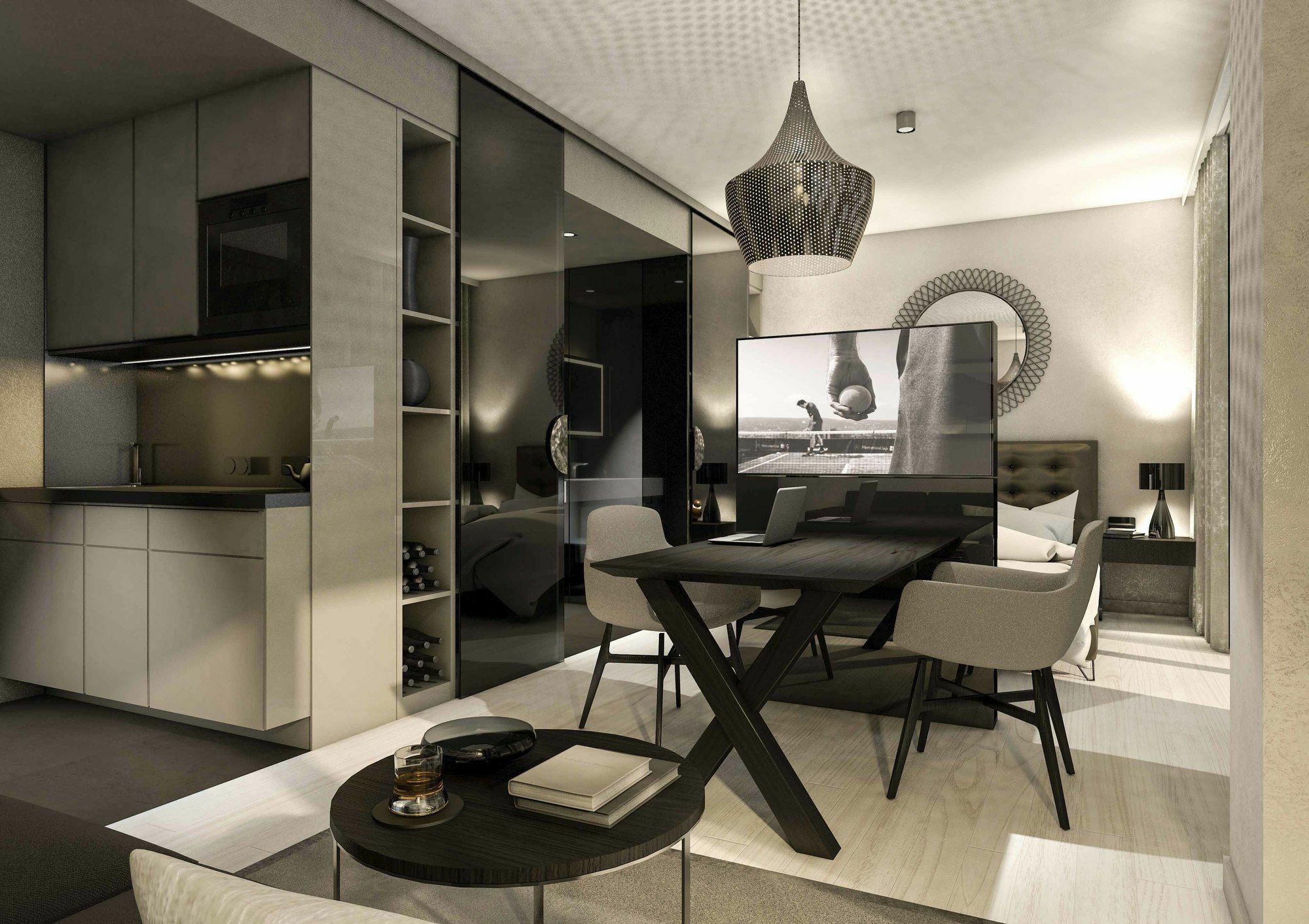Cloud No7 Apartments Stuttgart Exterior foto